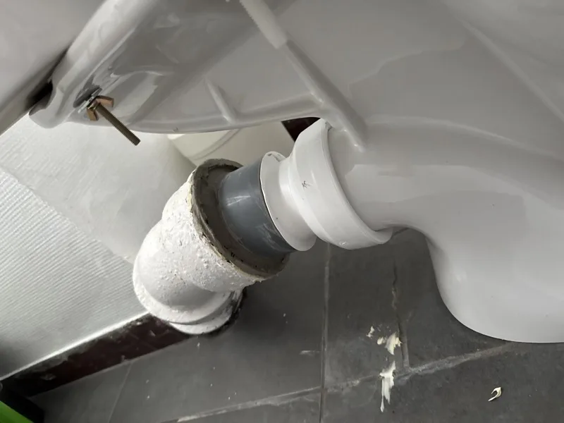 Évacuation WC neuve après intervention — Lorient